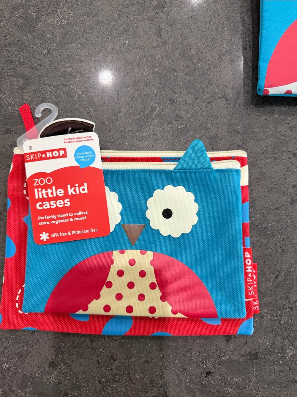 Skip Hop Blue & Red Owl Little Kid Case
